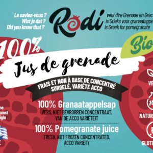 BIO - JUS DE GRENADE ACCO 250ml - RODI  x12