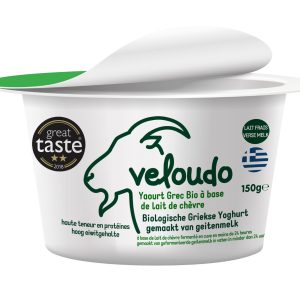 BIO - YAOURT GREC VELOUDO LAIT DE CHEVRE 150G